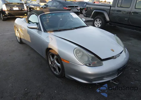 2002 Porsche Boxster z USA, uszkodzony, nr VIN WP0CA298X2U620719